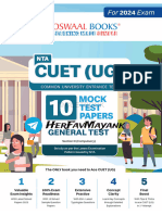 @HerFavMayank Oswaal CUET-UG General Test 10 Mock Test Papers 2024