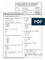 (Utama) PTS1 Matematika KLS Ix 22 - 23