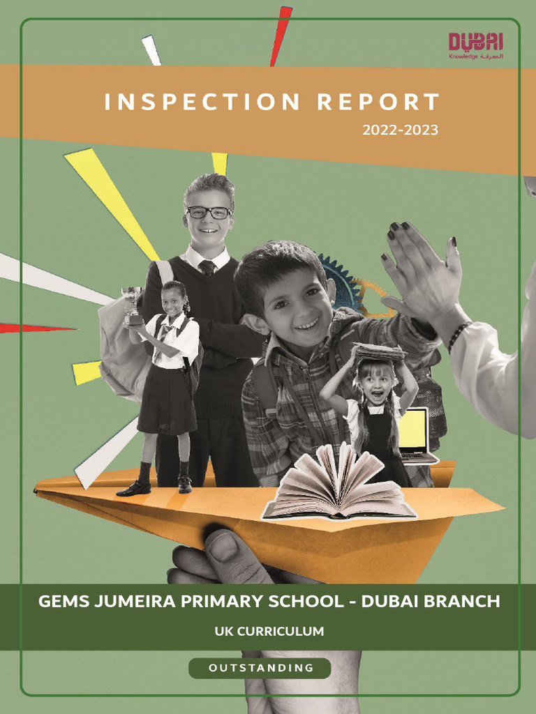 GEMS Jumeira Primary School Inspection Report 2023 | PDF | Learning ...