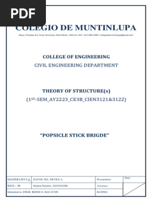 Popsicle Bridge