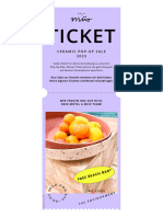 FREE BAG Newsletter Ticket de