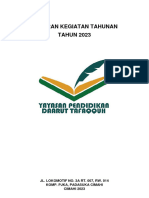 Laporan Tahunan Yayasan Pendidikan Daarut Tafaqquh Tahun 2023