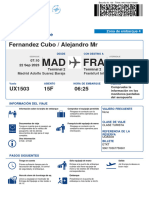 FRA MAD: Fernandez Cubo / Alejandro MR
