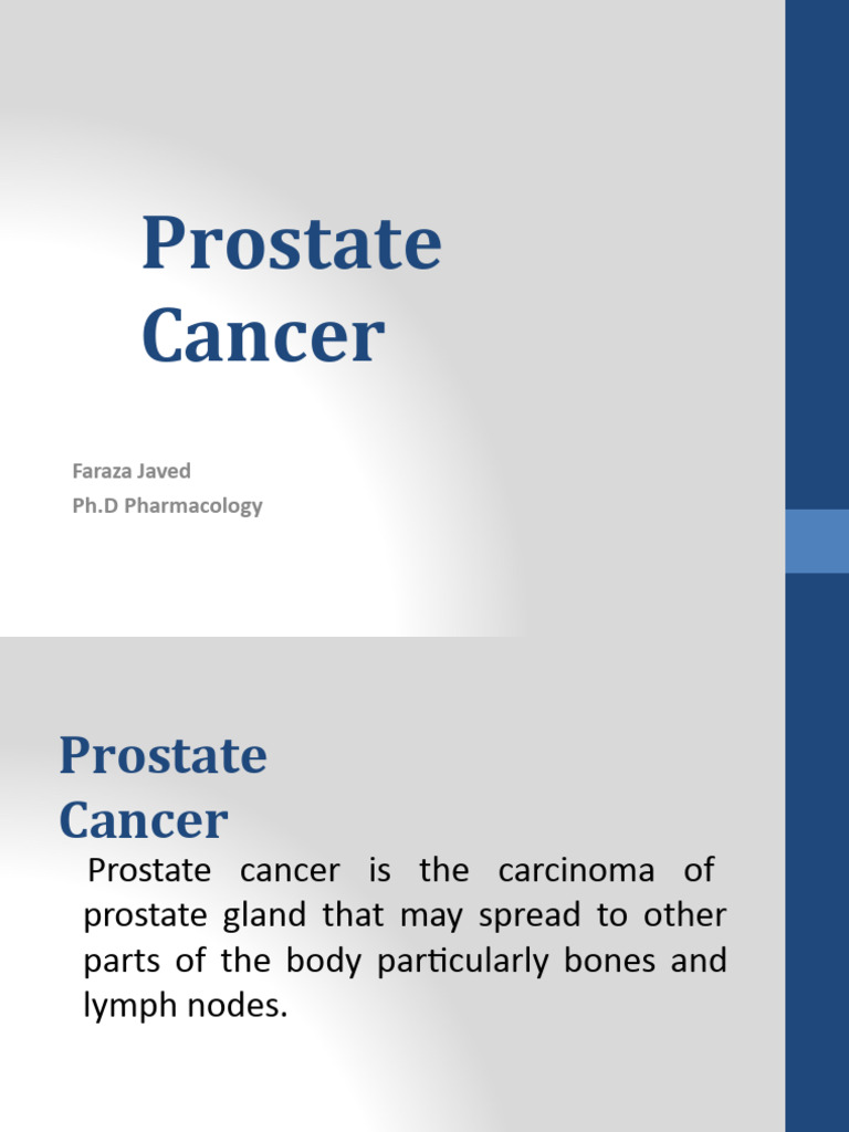 Prostatecancer 170823124210 | PDF | Androgen | Prostate Cancer