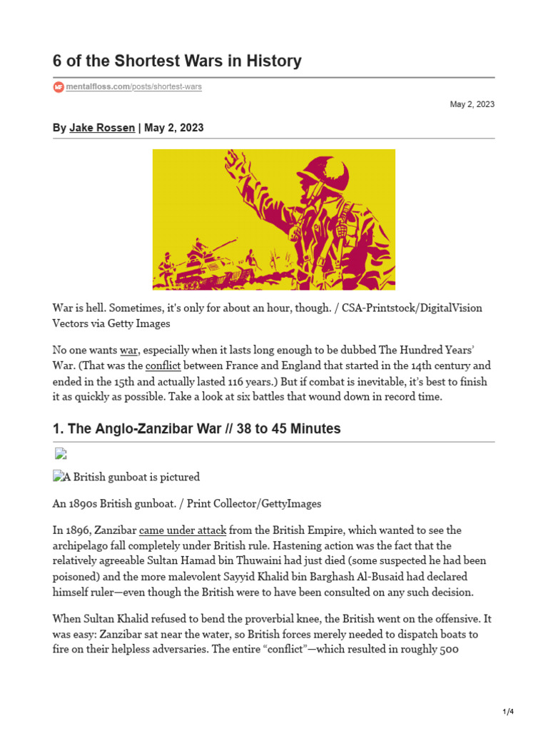 Famous Roman Wars In History