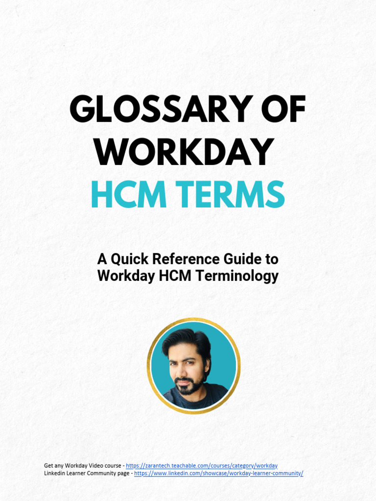 Glossary of Workday HCM Terms | PDF | Human Resource Management | Business