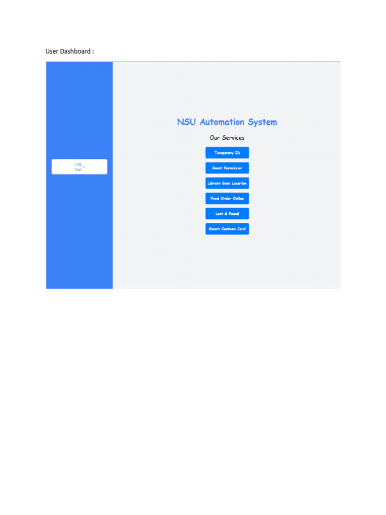 User Dashboard for Lost and Found Admin | PDF | Computers