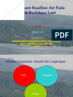 Pengelolaan Kualitas Air Pelatihan Juli 2005 Oke