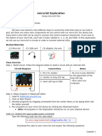 Exploration - Using Micro - Bit Pins (Student) (Physical Computing) (Micro - Bit) (Intro To Micro - Bit)