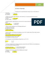 Practice Test 1 İn Biological Science Major 1