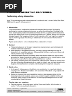 AQA Biology Dissection Guide | PDF | Safety