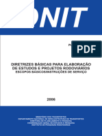 IPR - 726 - Diretrizes Básicas para Elaboração de Estudos e Projetos Rodoviários