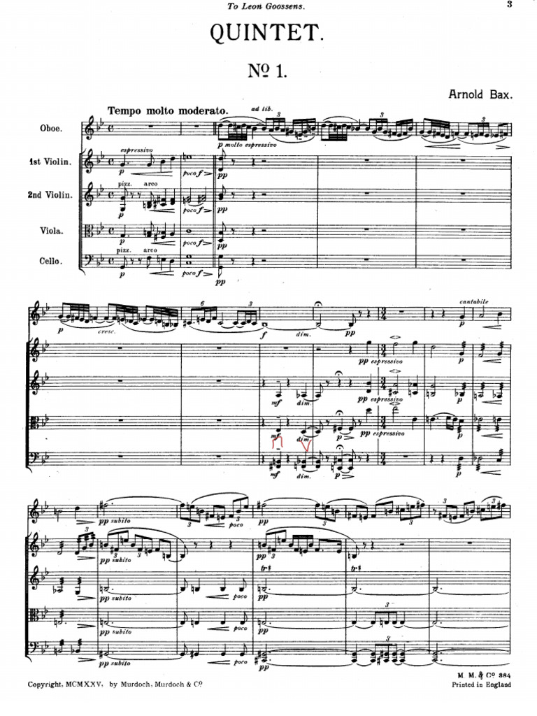 IMSLP10609Bax Oboe Quintet PDF
