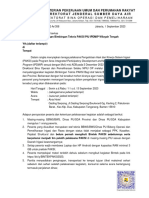 Undangan Bimbingan Teknis PAKSI PIU IPDMIP Wilayah Tengah - Tte