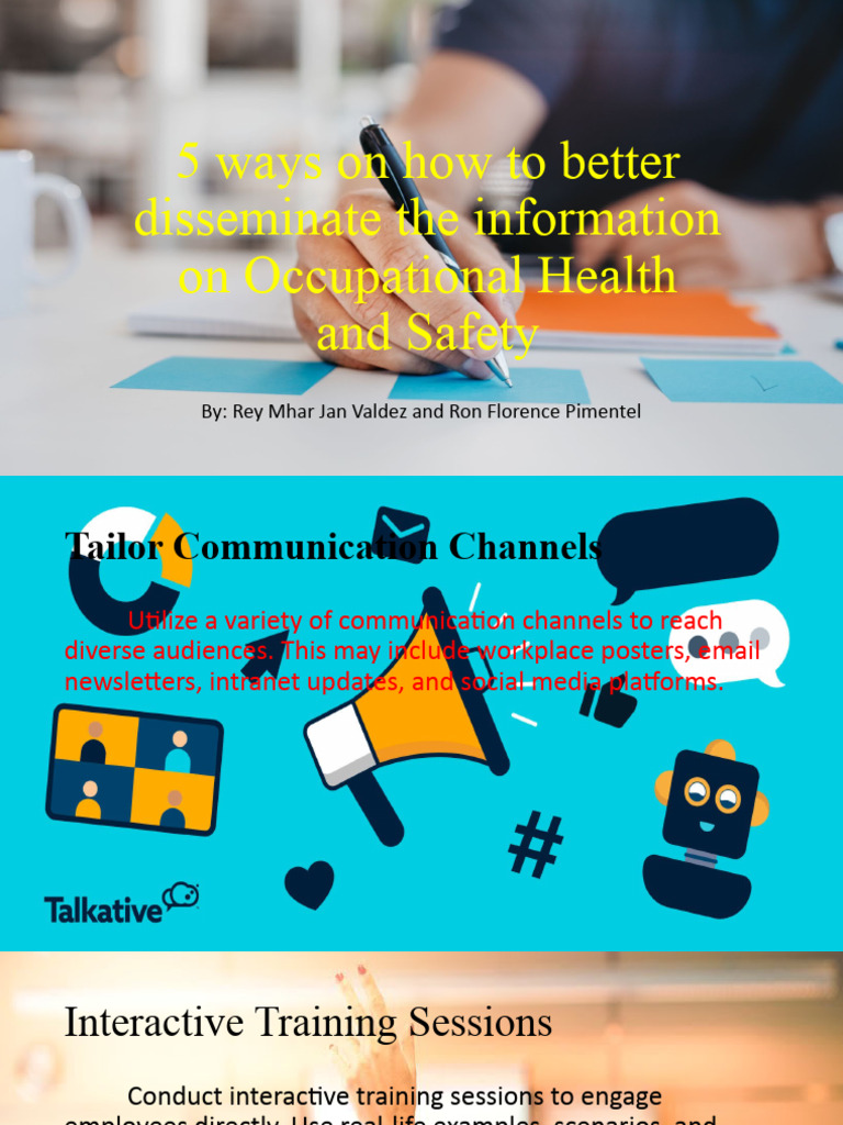 5 Strategies for Effective Safety Communication | PDF | Career & Growth ...
