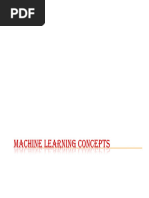 Machine Learning Concepts