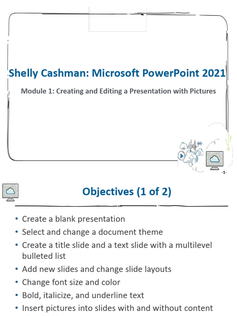 PowerPoint 2021: Create & Edit Slides | PDF | Microsoft Power Point ...