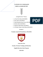 Cbr-Statictic in LT Research Kel.1