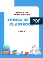 Modul Ajar Bahasa Inggris - Things in The Classroom - Fase B