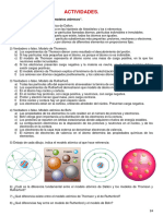 Actividades Estructura Atomica de La Materia