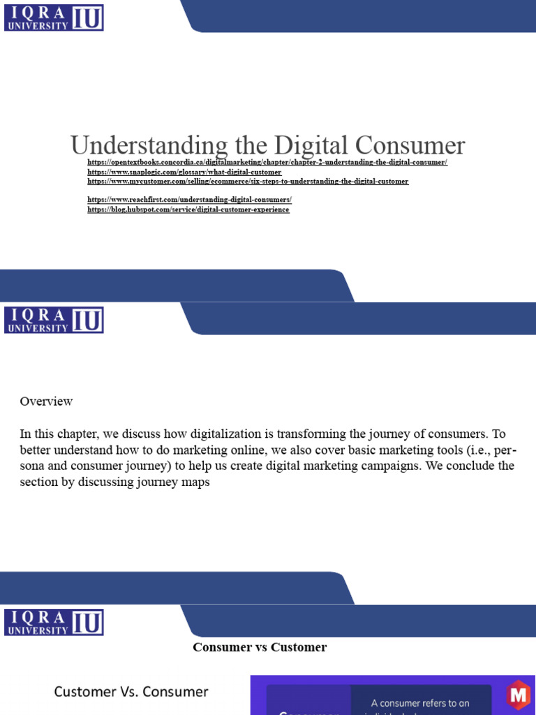 Session 3 - Understanding The Digital Consumer | PDF | Marketing ...