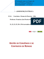 Francisco José Pereira da Silva (2011) 3.6 - convênios e termos de parceria - aula