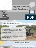 Steam Engines Timeline