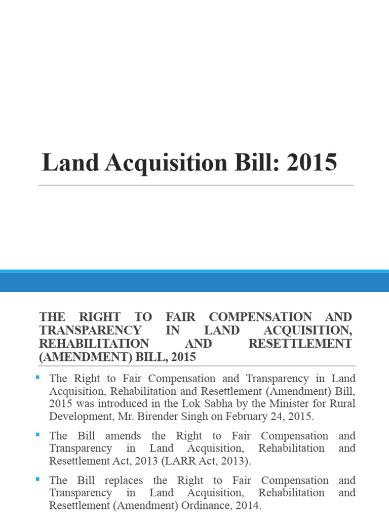 Land Acquisition Act (Prof. Ram Singh) | PDF | Eminent Domain | Property