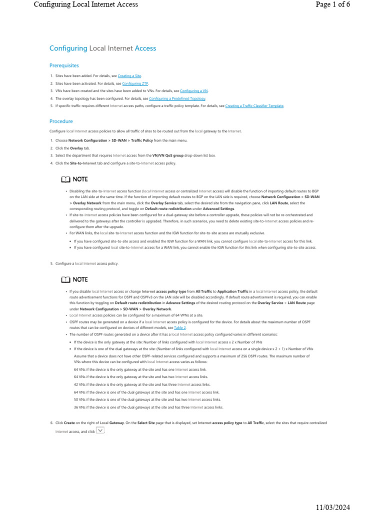 Local Internet Access Configuration Guide | PDF | Internet | Computer ...