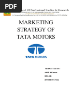 Marketing Strategies of Tata Motors