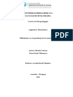 Trabajo de Iniciación A La Investigación. Matemáticas. Brenda Calcena, Karen Villamayor