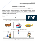 Guía de Idetficar Sonido Silabico Inicial, Segemtación, y Compresión K°A Miércoles 18-05-22