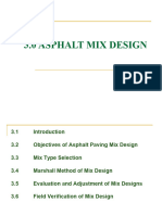 Asphalt Mix Design