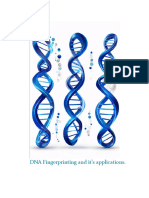 DNA Fingerprinting and It