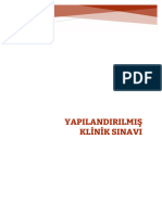 Yapılandırılmış Klinik Sınavı