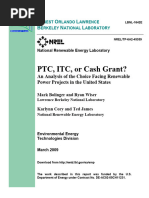 PTC, ITC, or Cash Grant
