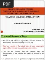 Chapter 6 - Data Collection