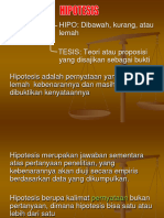 Statistika.09 Hipotesis