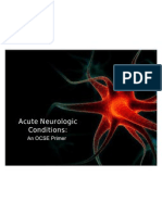 Acute Neurological Conditions OSCE