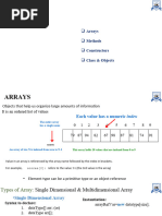 5-Arr - Methods, Class-Ob, Use of Static KW (Unit-1)