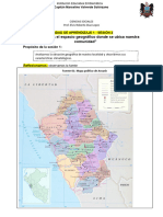 Conocemos El Espacio Geográfico Donde Se Ubica Nuestra Comunidad