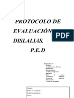 Protocolo de Evaluación de Dislalias Editable