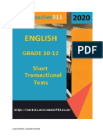 202001 Kdv 10-12 Eng Notes on Short Transactional Texts Writing (1)