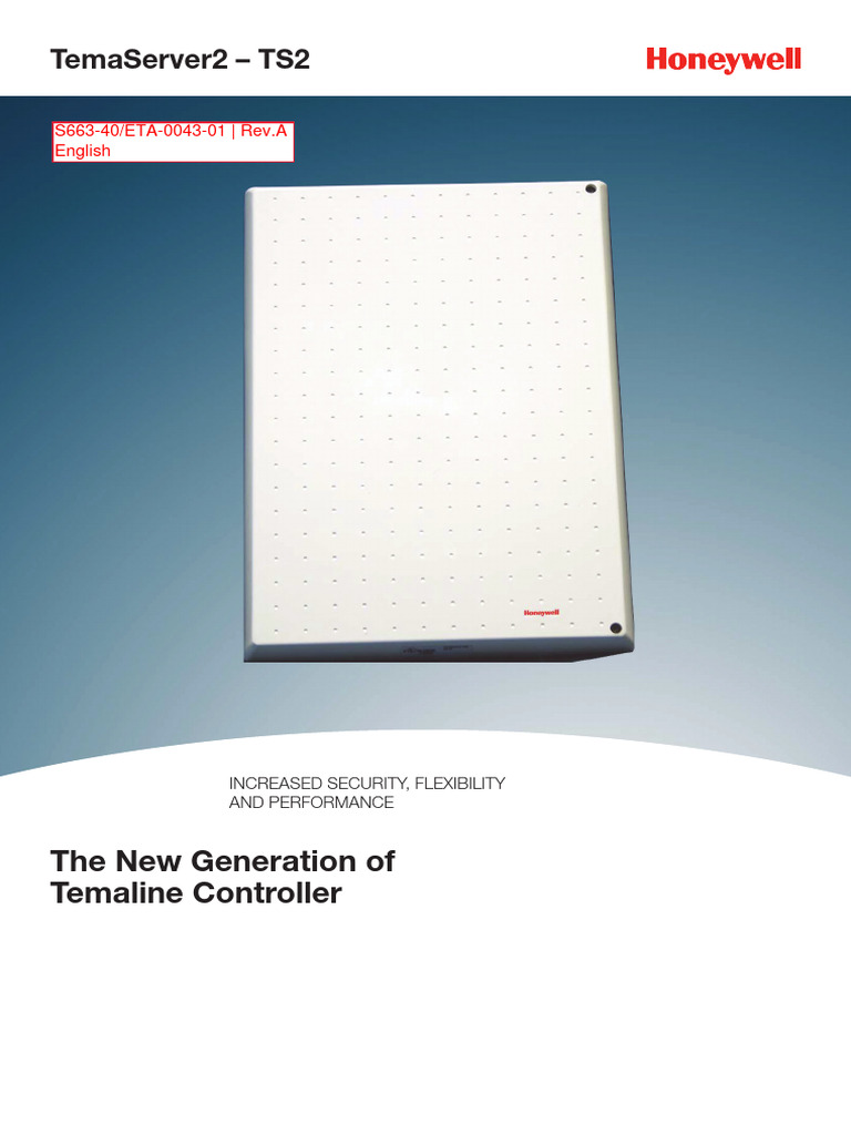 ETA-0043-01 - Server Unit - Honeywell | PDF | Computer Engineering ...
