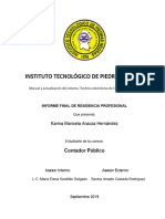 Informe Final de Residencia Profesional