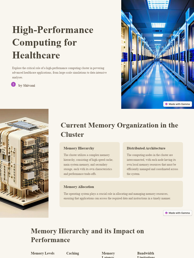 High-Performance Computing in Healthcare | PDF | Computer Data Storage ...