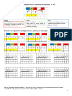 guía multiplicaciones aplicando el algoritmo abreviado