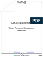 Energy Resource Management