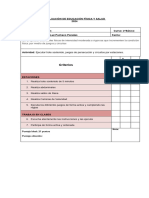 EVALUACIÓN ED.FÍSICA  2° BÁSICO condición física 2024