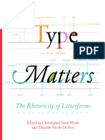 The Rhetoricity of Letterforms: Wyatt and Devoss